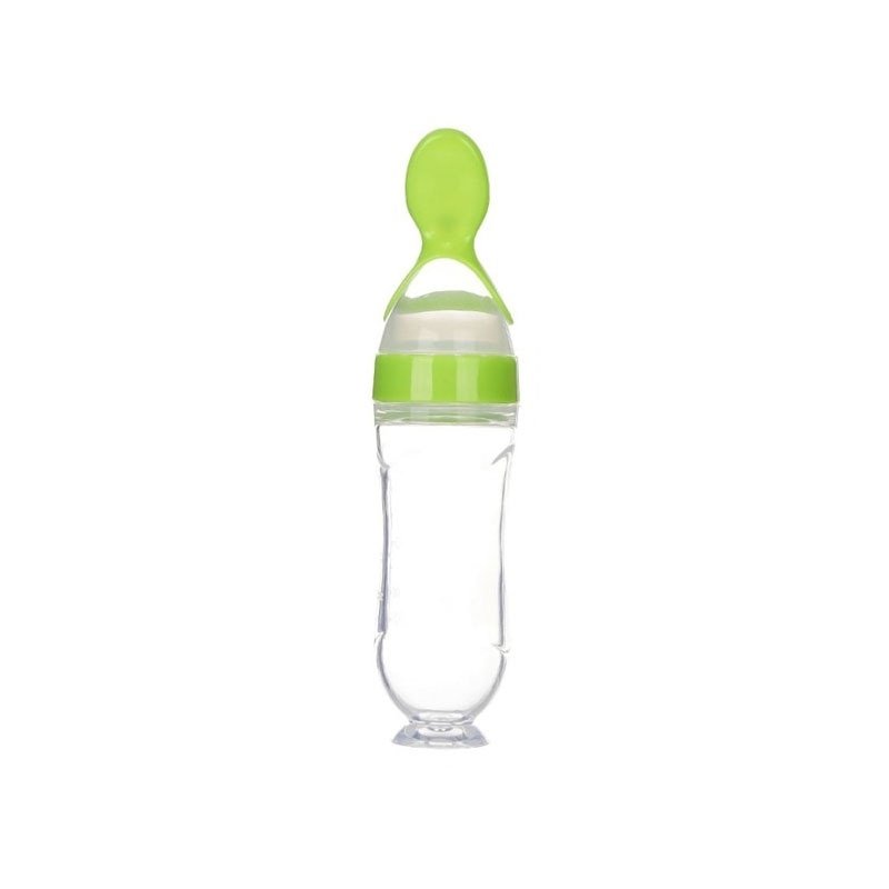 Biberon avec cuillère pour nouveau-né | EasyBottle™ - l-univers-des-bambins