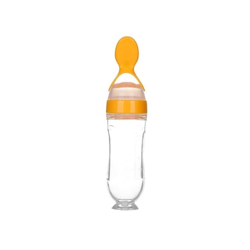 Biberon avec cuillère pour nouveau-né | EasyBottle™ - l-univers-des-bambins