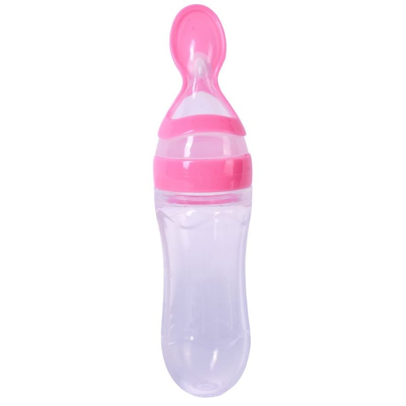 Biberon avec cuillère pour nouveau-né | EasyBottle™ - l-univers-des-bambins